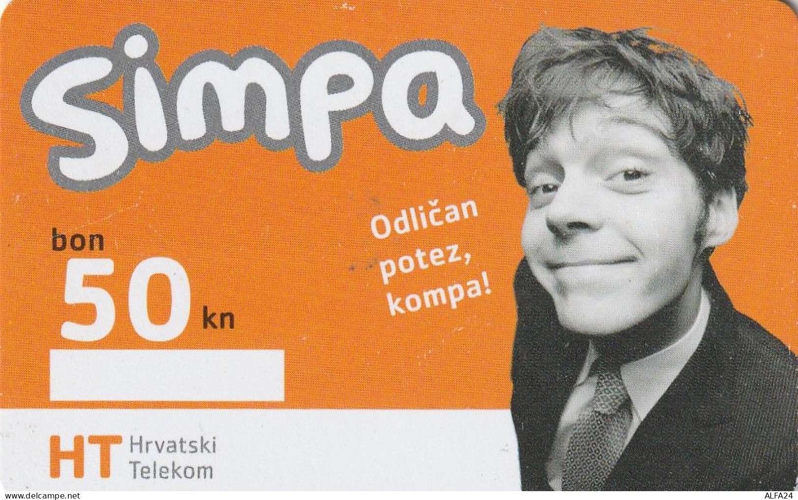 PREPAID PHONE CARD CROAZIA  (CV733 - Croatie