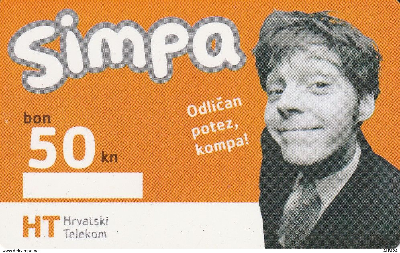 PREPAID PHONE CARD CROAZIA  (CV722 - Croatie