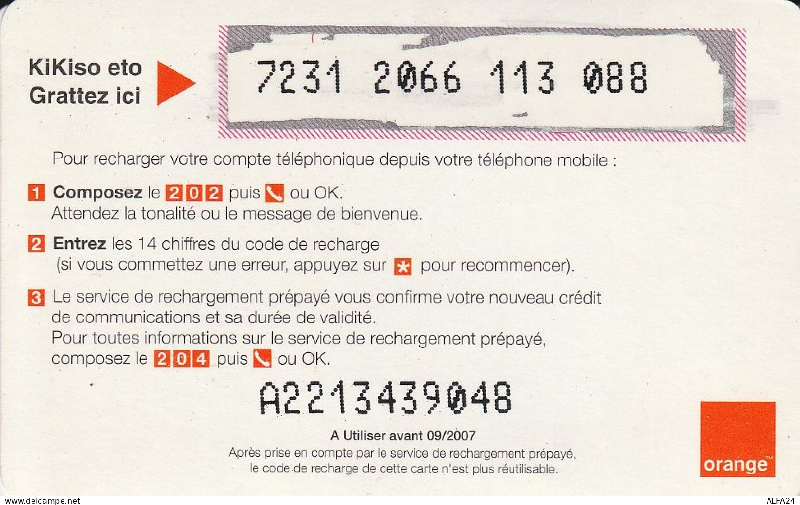 PREPAID PHONE CARD MADAGASCAR  (CV705 - Madagaskar