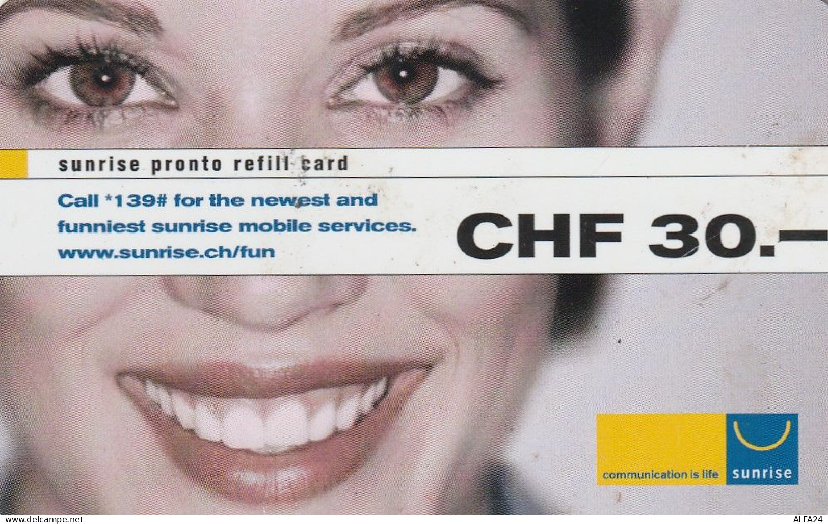 PREPAID PHONE CARD SVIZZERA  (CV664 - Suisse