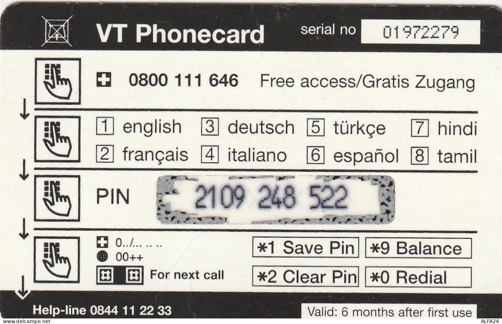 PREPAID PHONE CARD SVIZZERA  (CV653 - Suisse