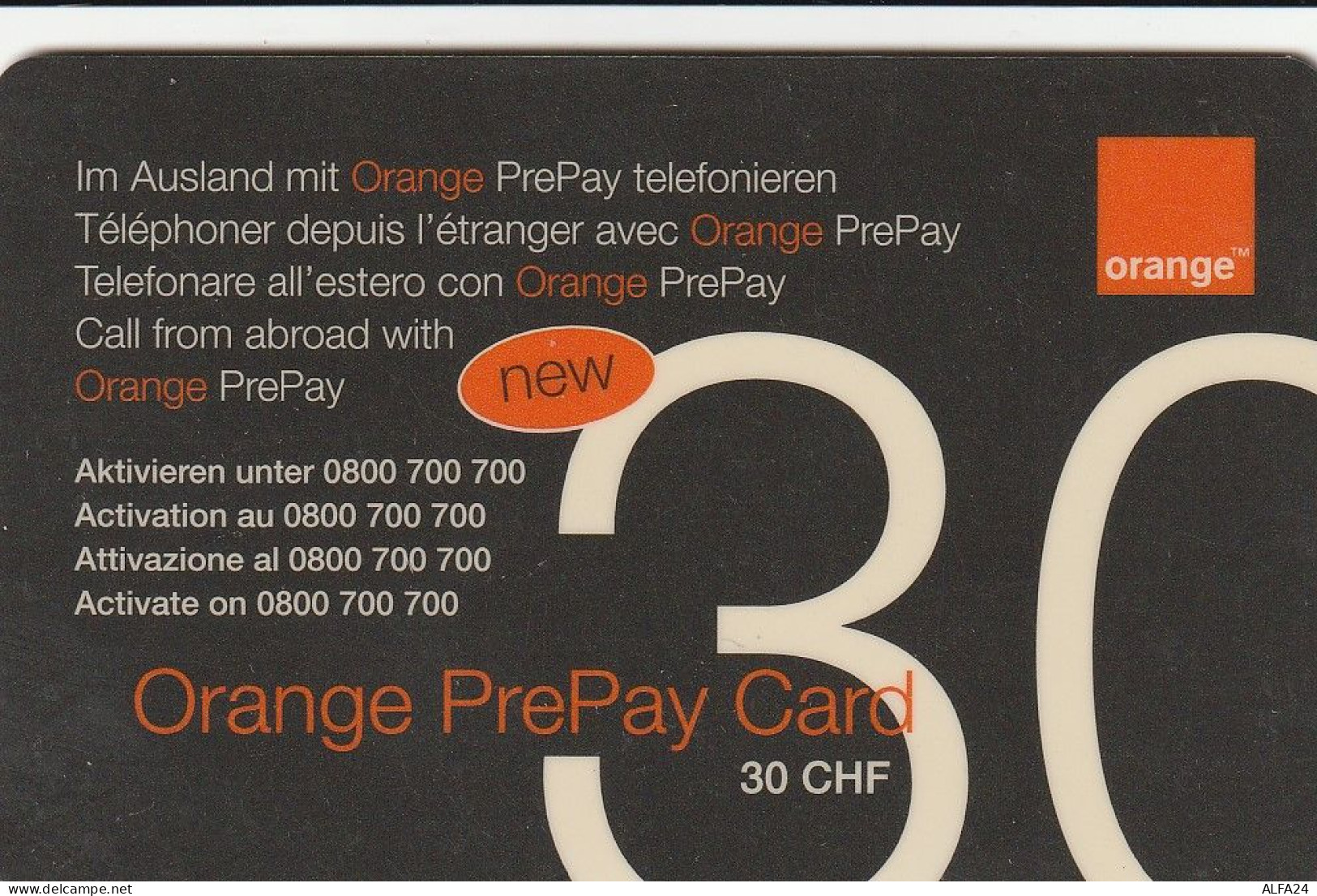 PREPAID PHONE CARD SVIZZERA  (CV658 - Suisse