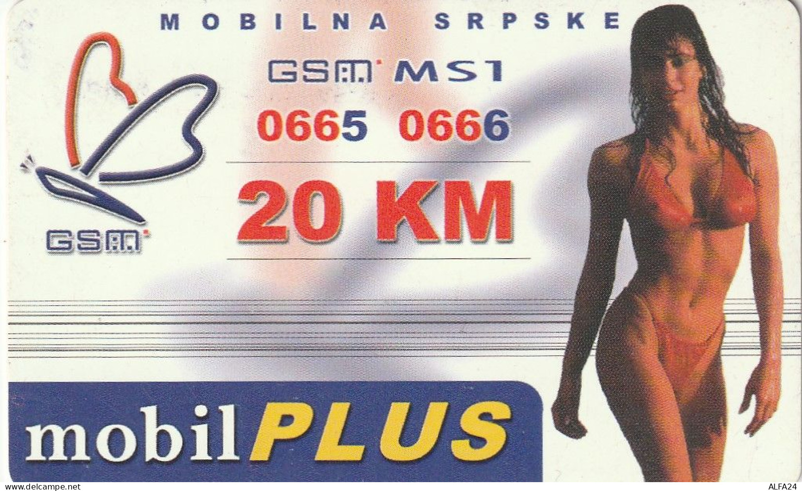 PREPAID PHONE CARD SRPSKE BOSNIA  (CV627 - Bosnie