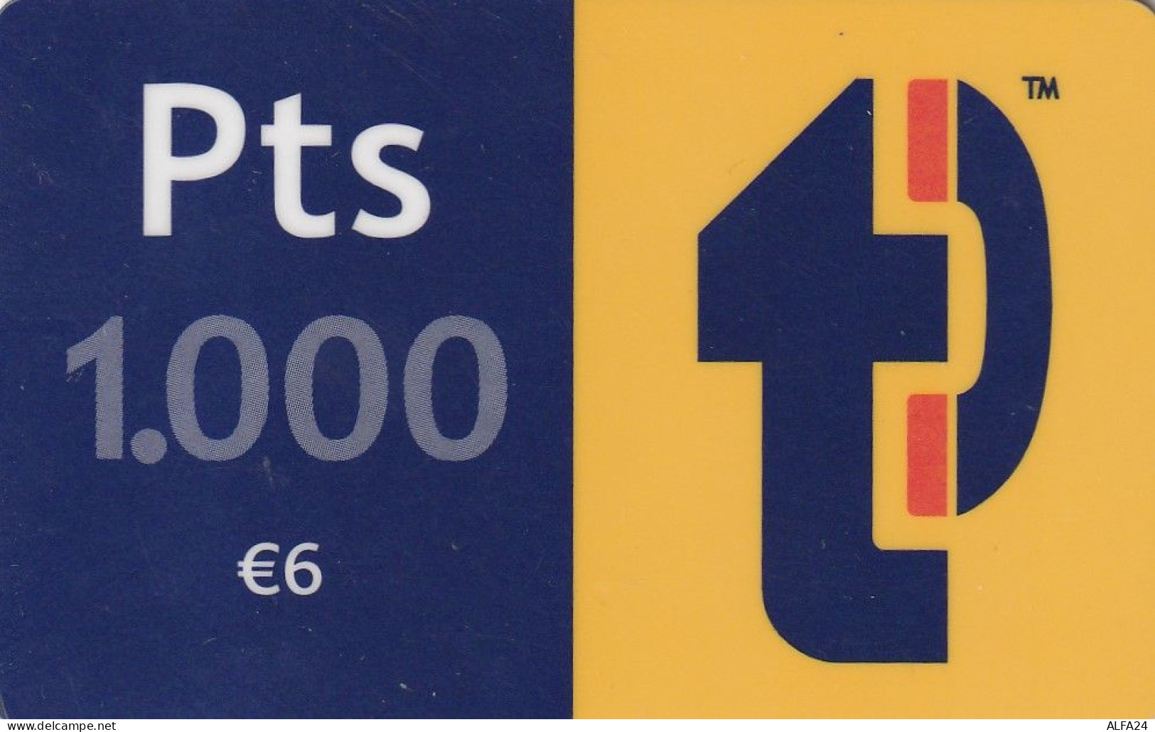 PREPAID PHONE CARD SPAGNA  (CV625 - Otros & Sin Clasificación