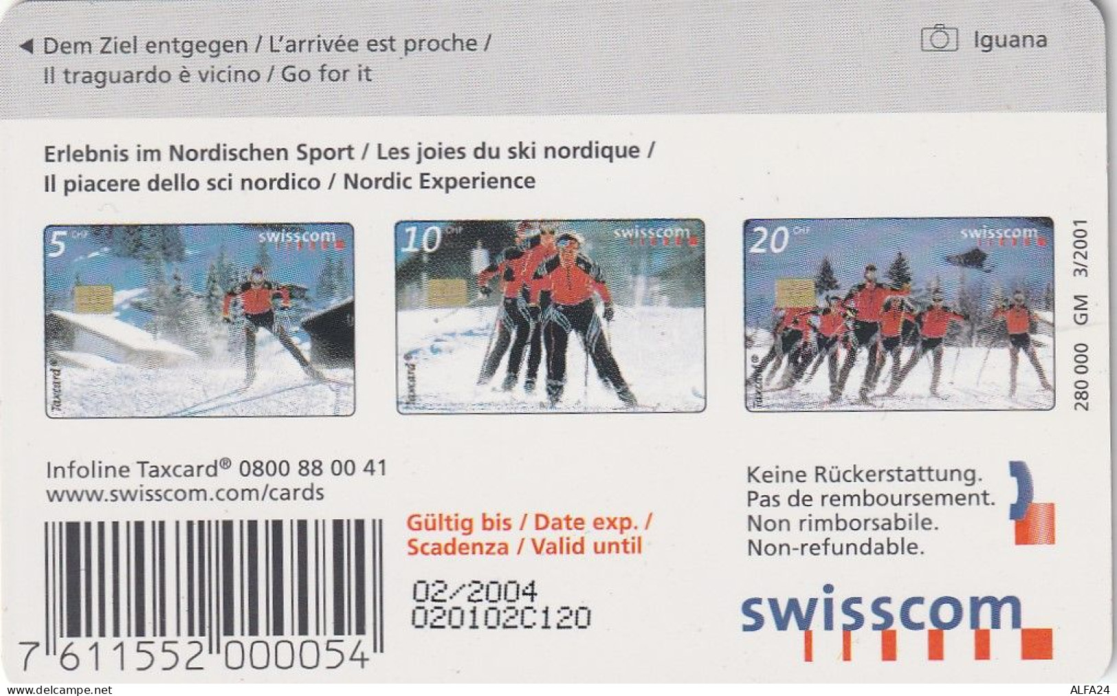 PHONE CARD SVIZZERA  (CV1548 - Suisse