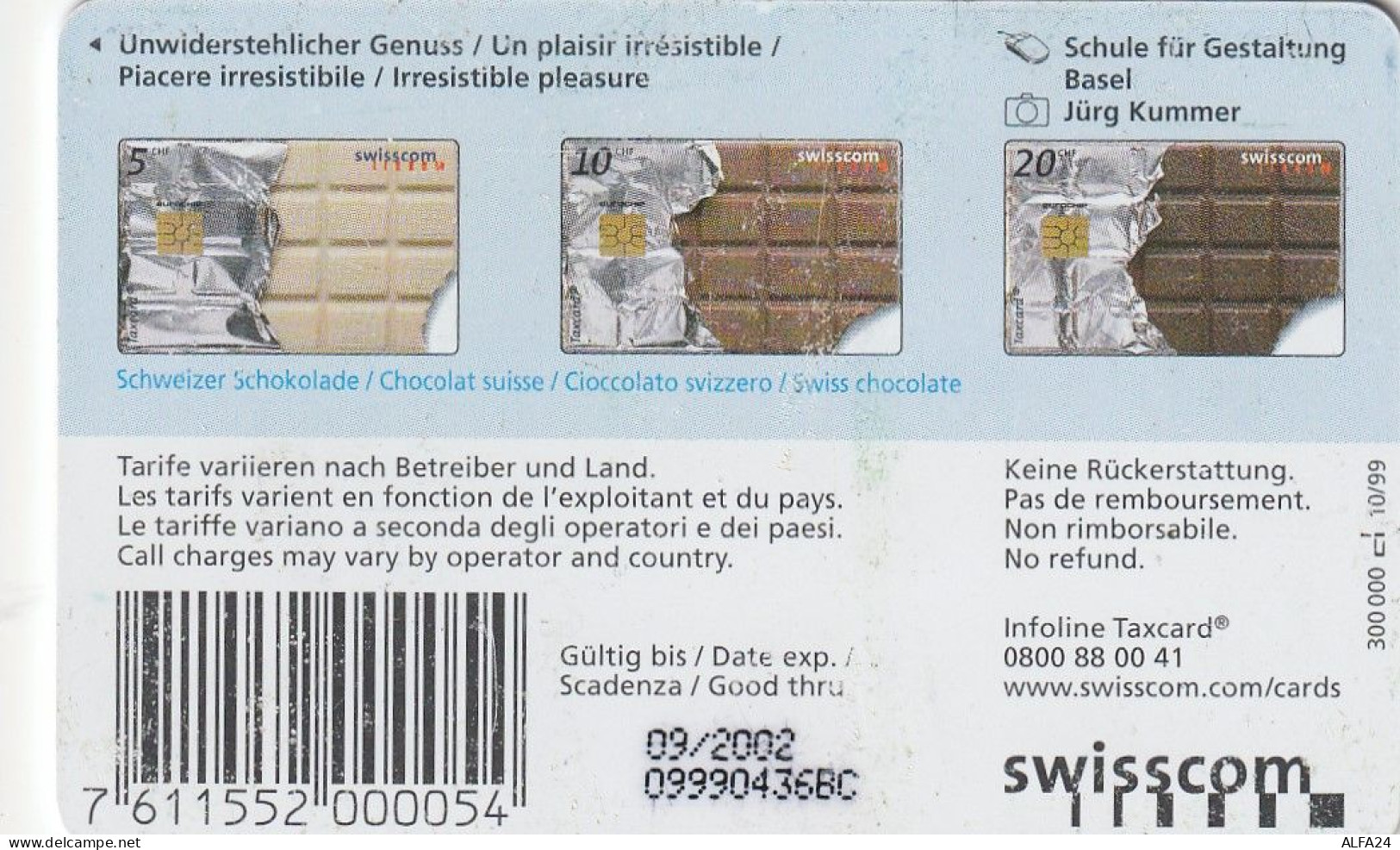 PHONE CARD SVIZZERA  (CV1543 - Suisse