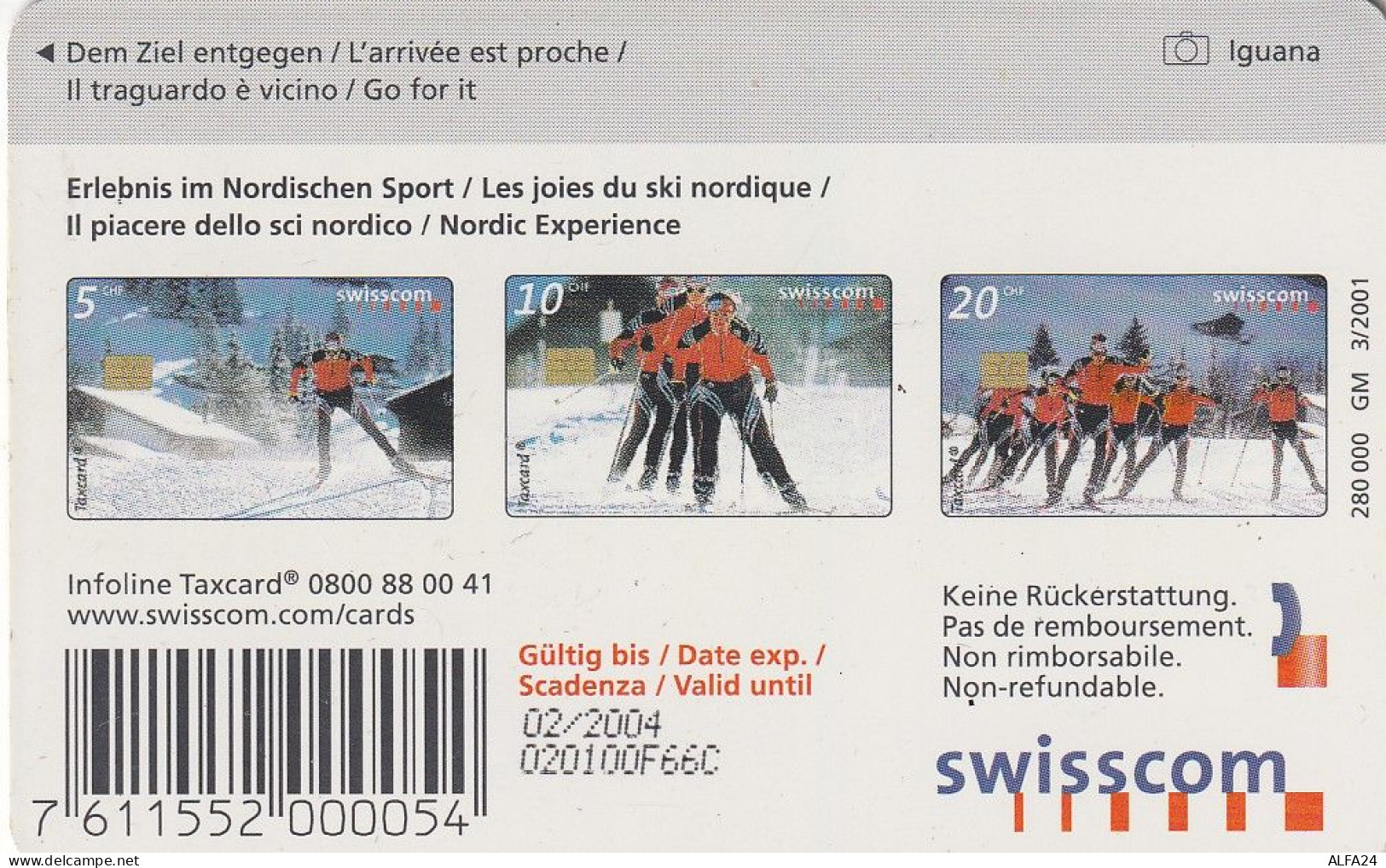 PHONE CARD SVIZZERA  (CV1547 - Suisse