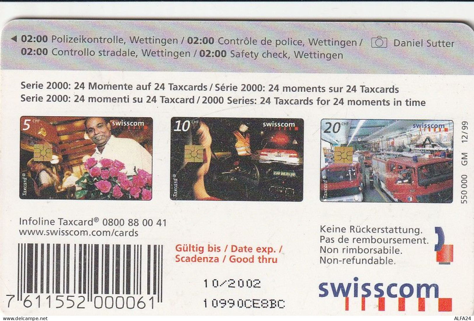 PHONE CARD SVIZZERA  (CV1537 - Suisse