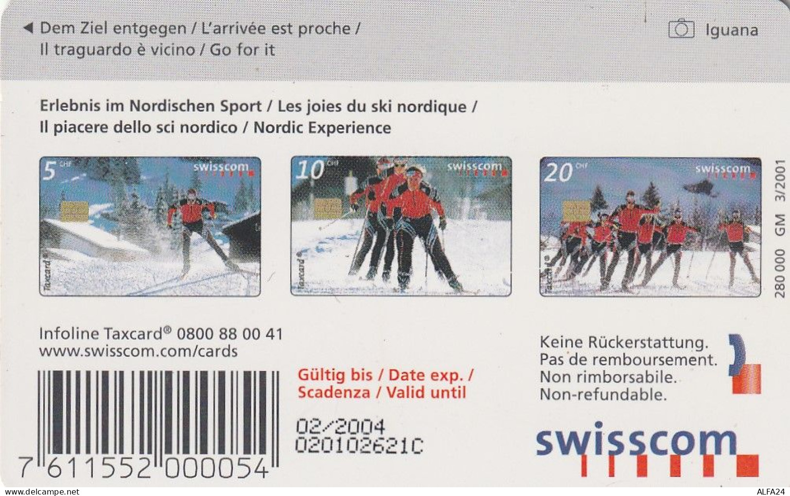 PHONE CARD SVIZZERA  (CV1536 - Suisse