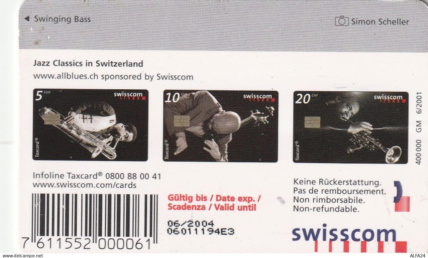 PHONE CARD SVIZZERA  (CV1534 - Suisse