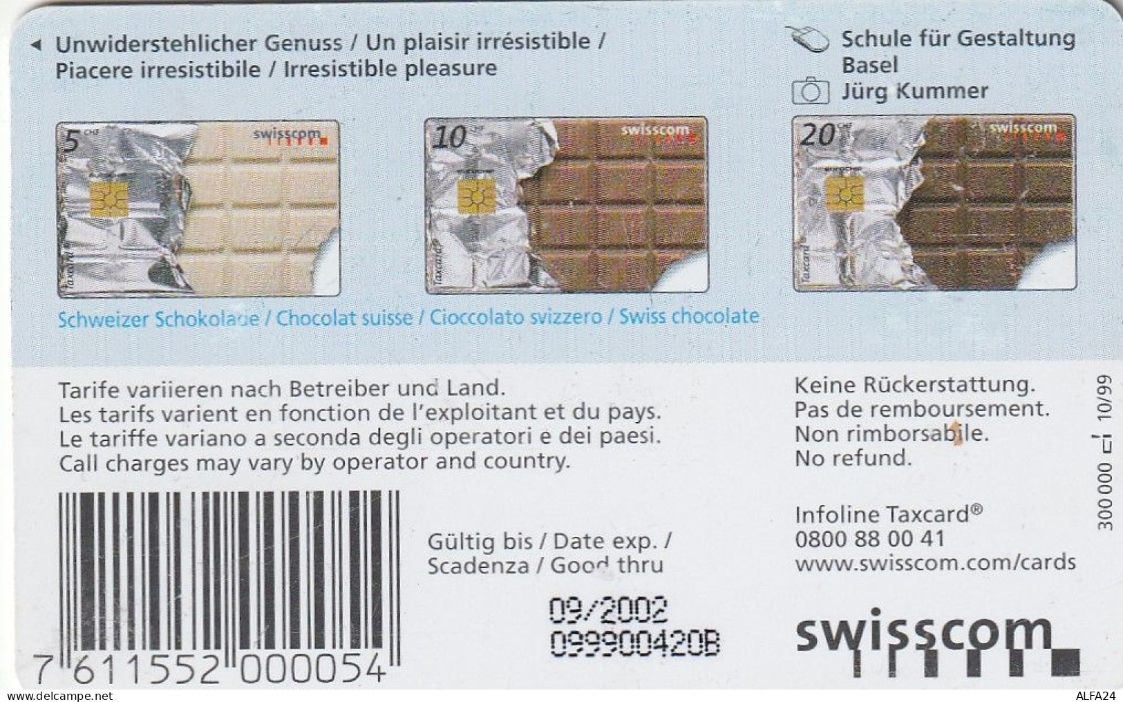 PHONE CARD SVIZZERA  (CV1521 - Suisse