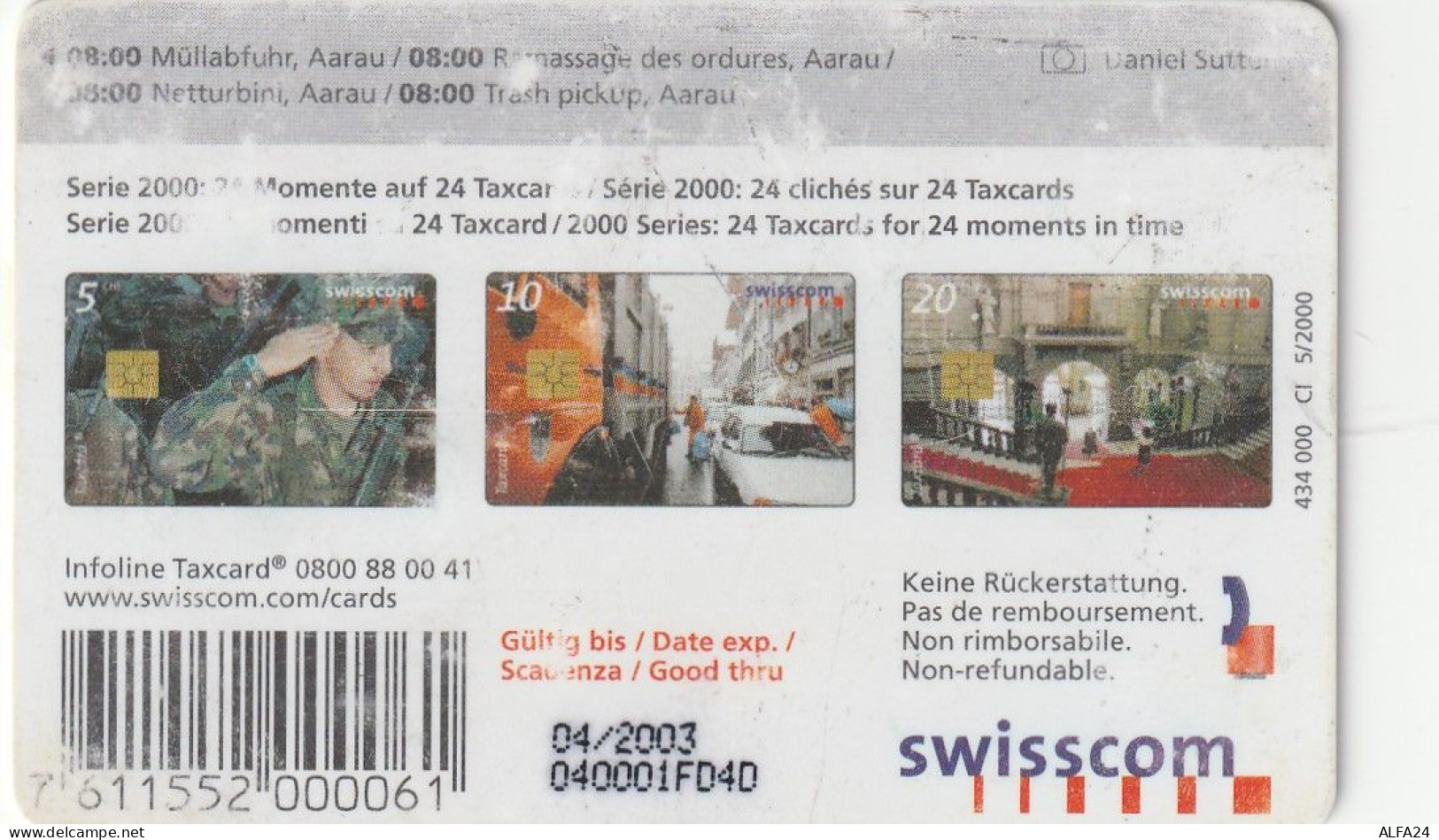 PHONE CARD SVIZZERA  (CV1524 - Suisse