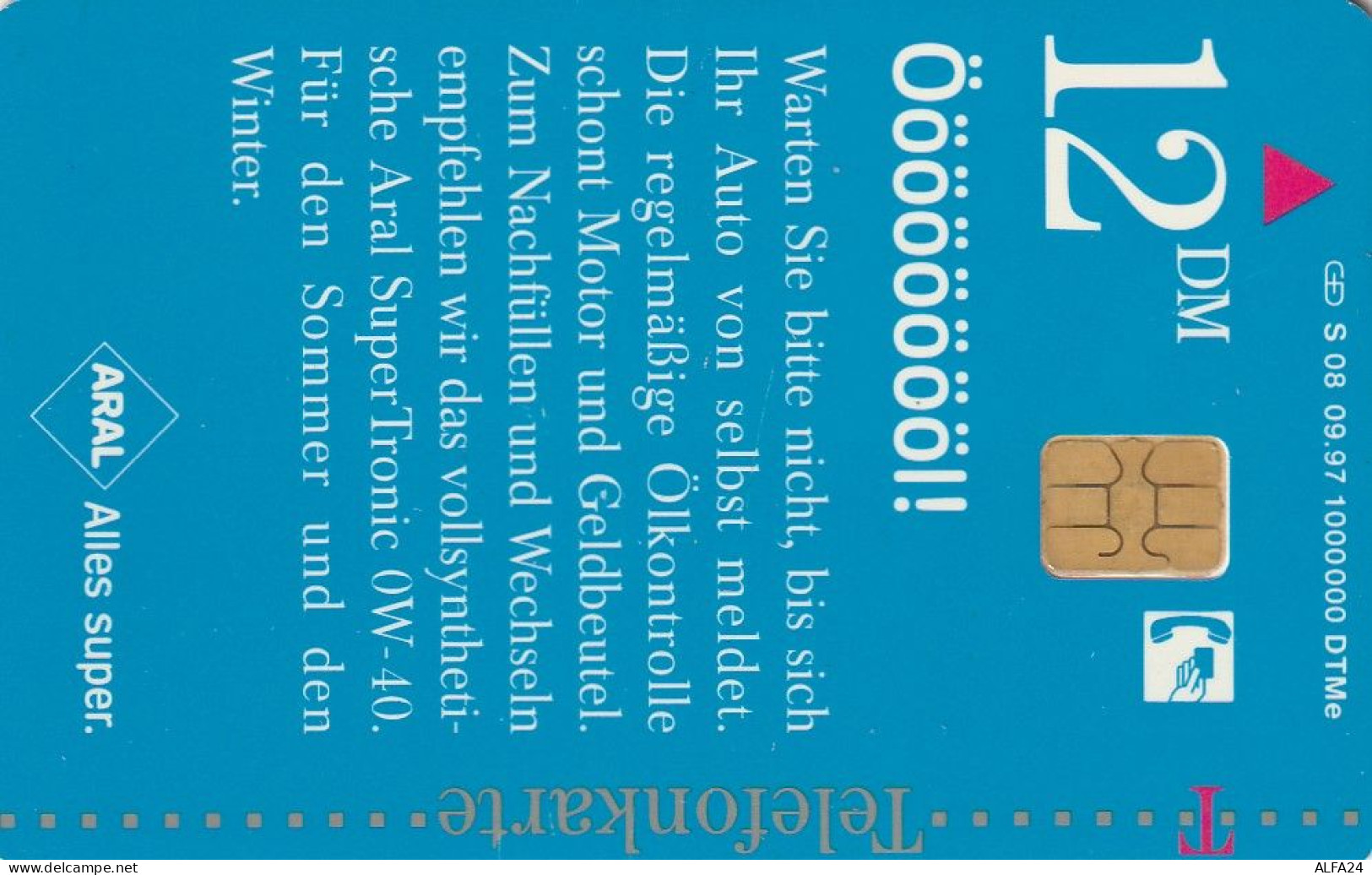 PHONE CARD GERMANIA SERIE S (CV1429 - S-Series : Tills With Third Part Ads