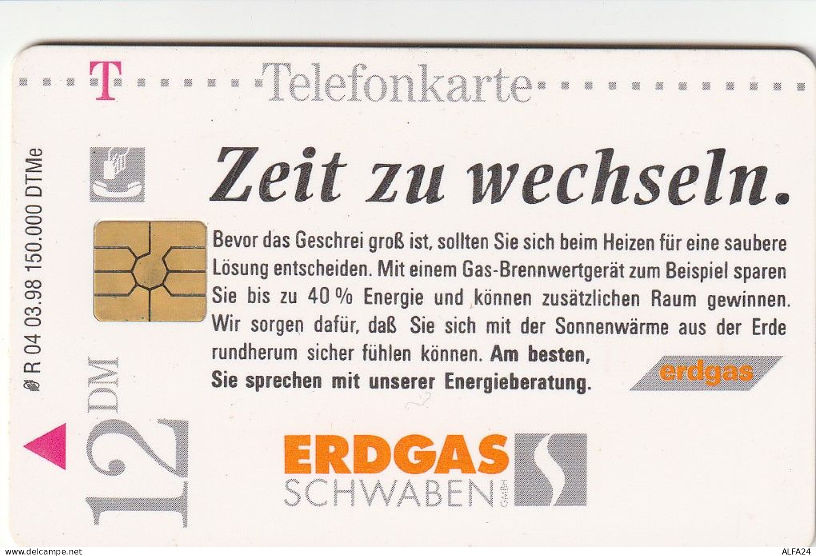 PHONE CARD GERMANIA SERIE R (CV1426 - R-Series: Regionale Schalterserie