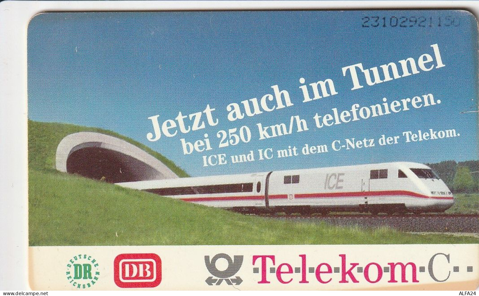 PHONE CARD GERMANIA SERIE A (CV1425 - A + AD-Series : D. Telekom AG Advertisement