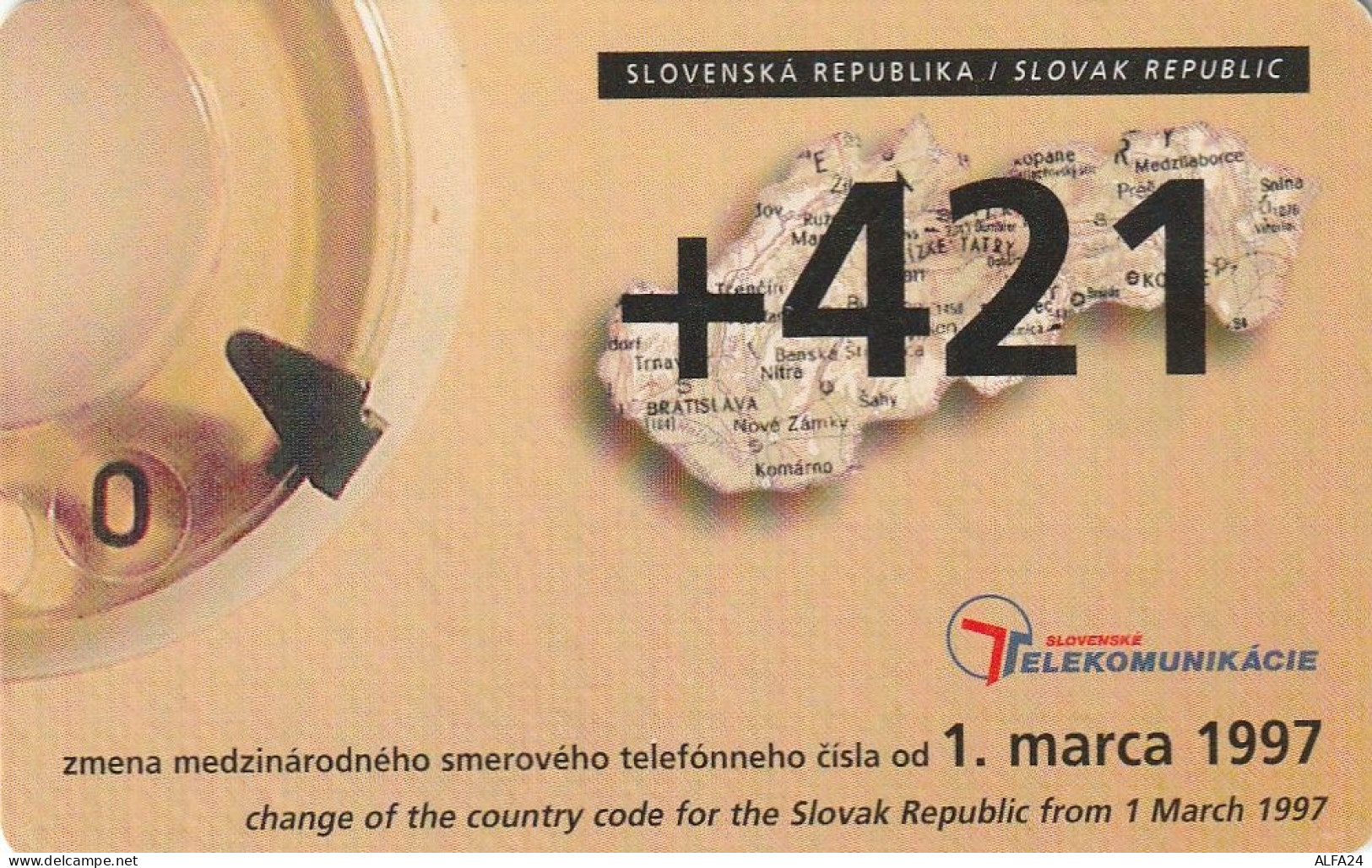 PHONE CARD SLOVACCHIA  (CV1278 - Slovaquie