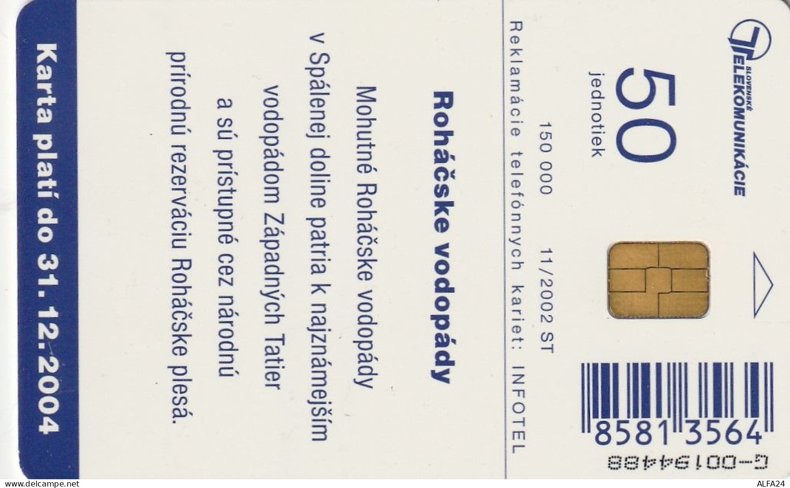 PHONE CARD SLOVACCHIA  (CV1215 - Slowakije