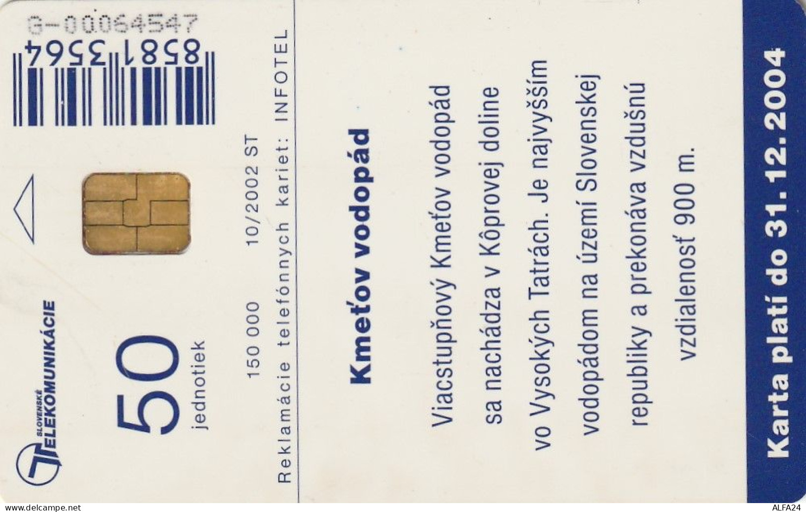 PHONE CARD SLOVACCHIA  (CV1213 - Slowakije