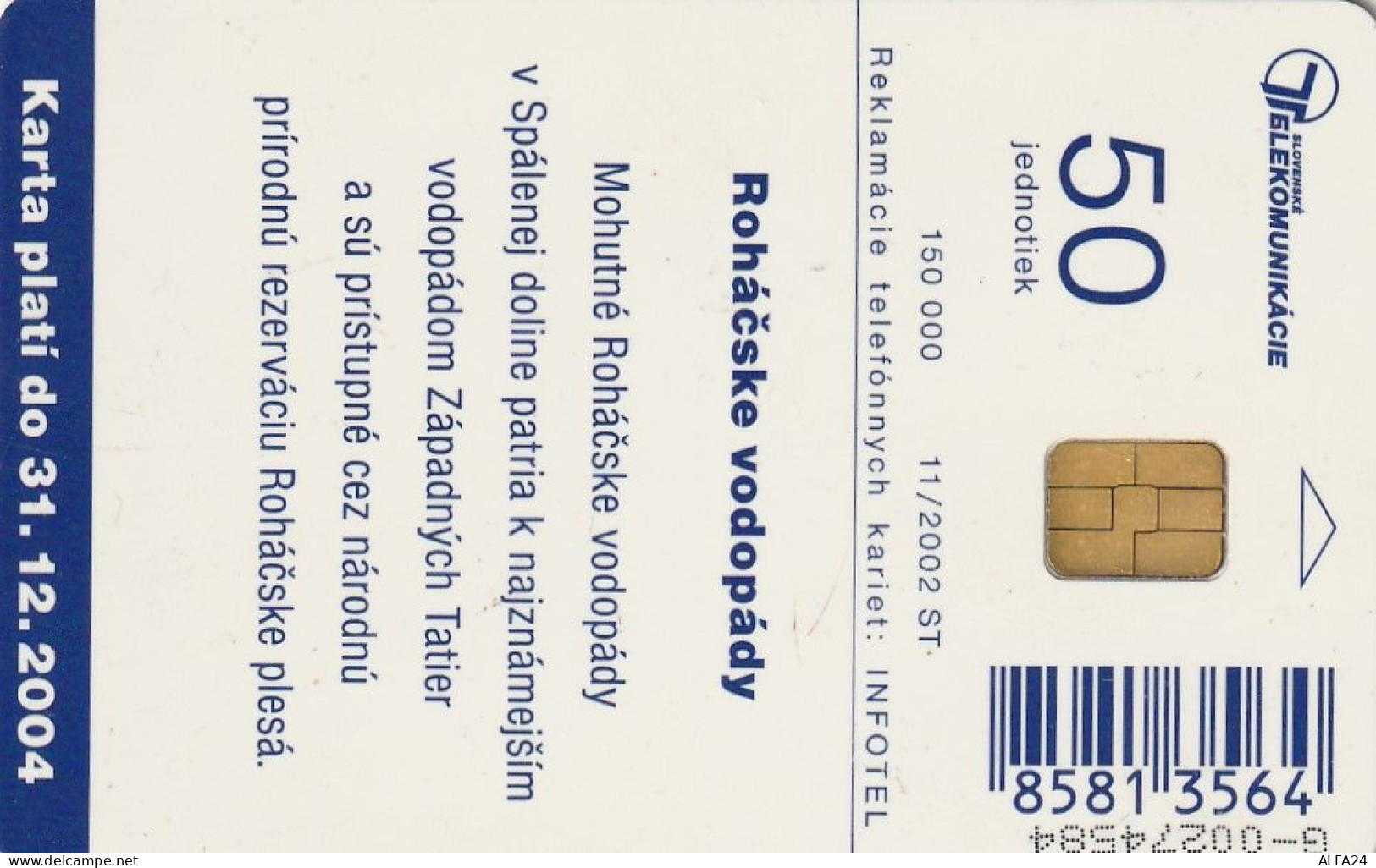 PHONE CARD SLOVACCHIA  (CV1202 - Slovaquie