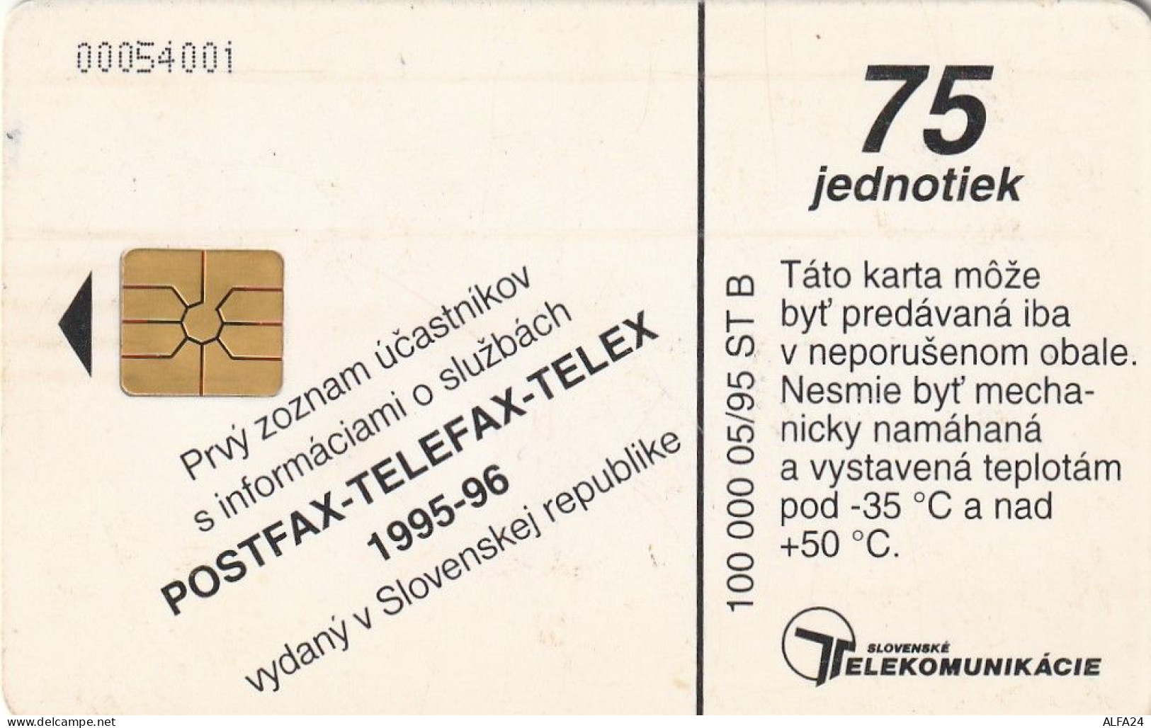 PHONE CARD SLOVACCHIA  (CV1188 - Slovakia