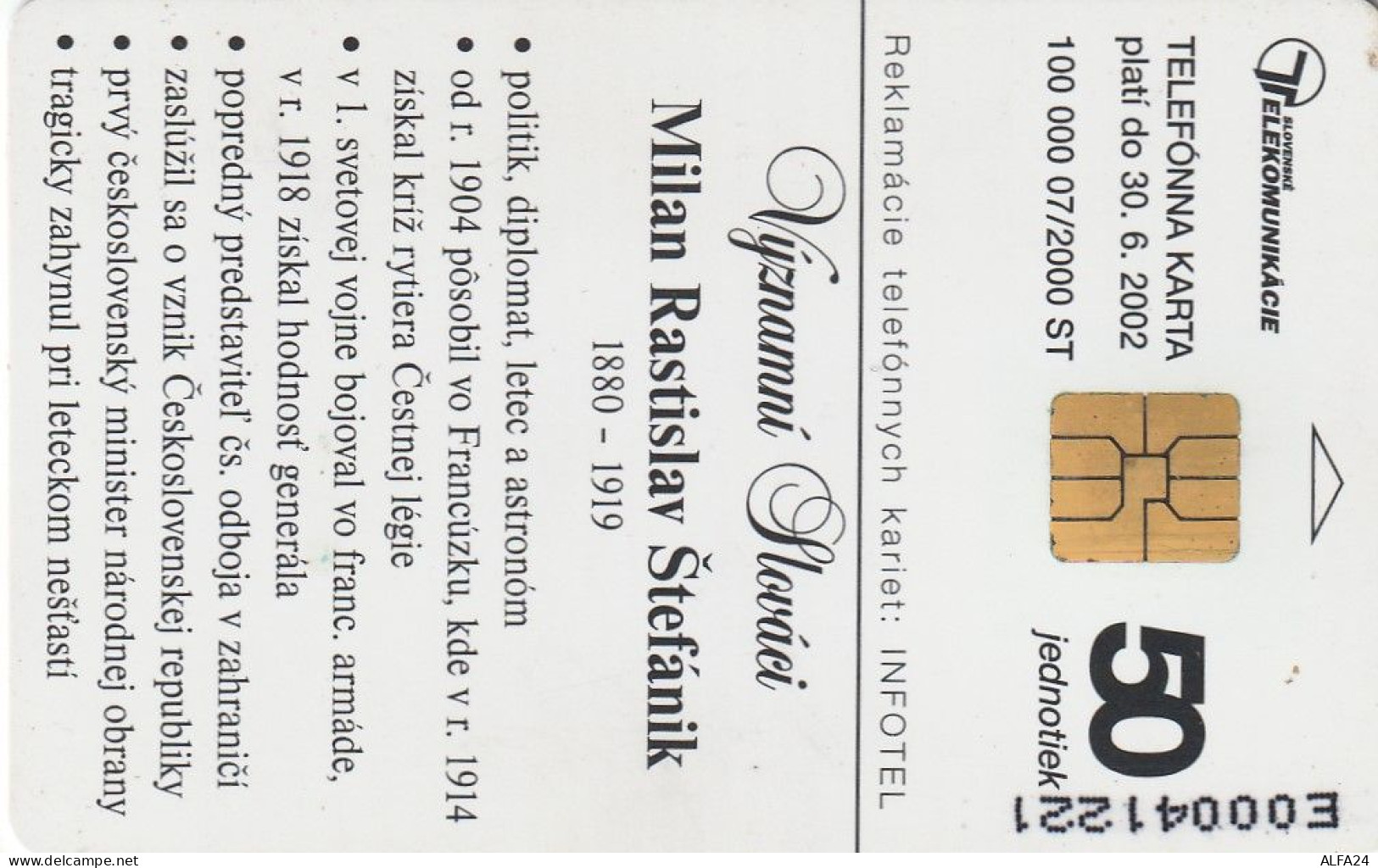 PHONE CARD SLOVACCHIA  (CV1153 - Slovakia