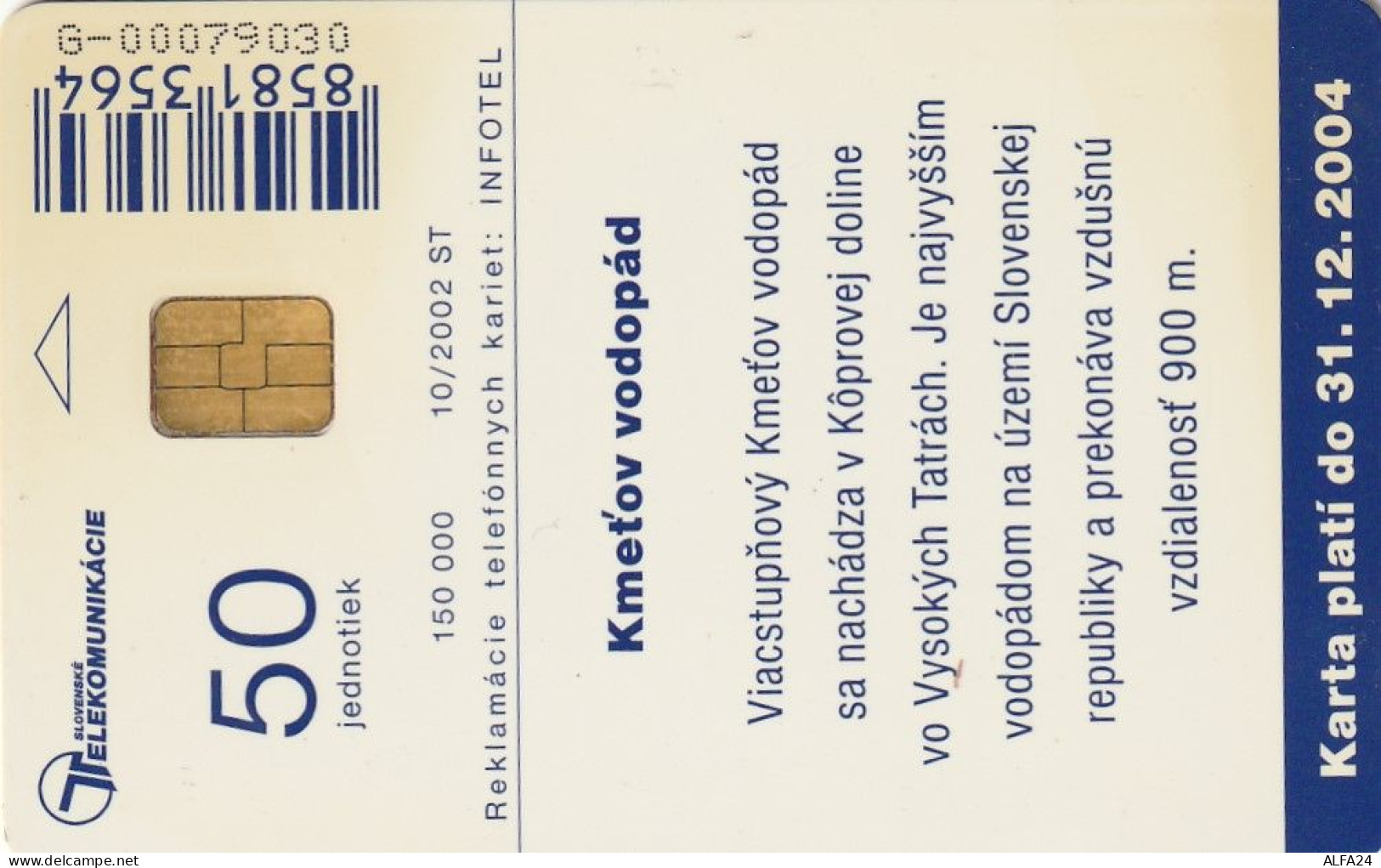 PHONE CARD SLOVACCHIA  (CV1210 - Slovakia