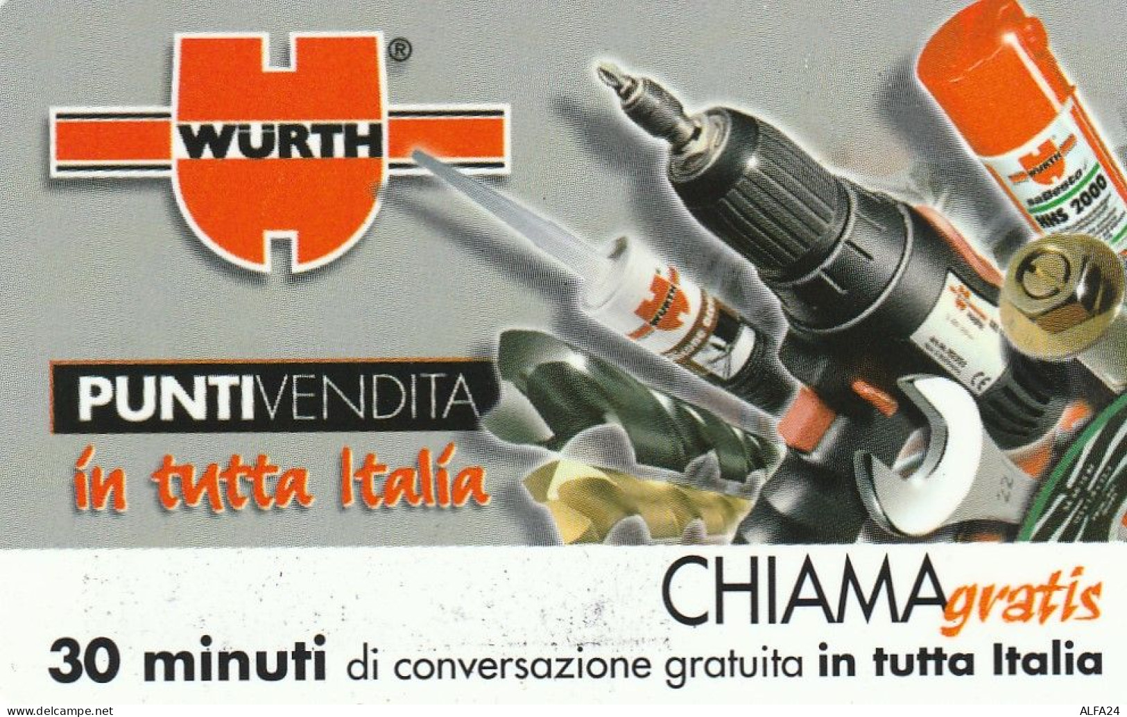 CHIAMAGRATIS MASTER/PROTOTIPO 246 WURTH  (CV1907 - Private-Omaggi