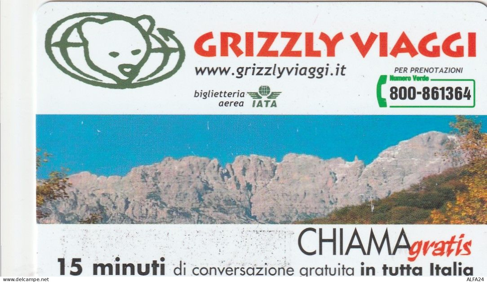 CHIAMAGRATIS MASTER/PROTOTIPO 294 GRIZZLY  (CV1863 - Private-Omaggi