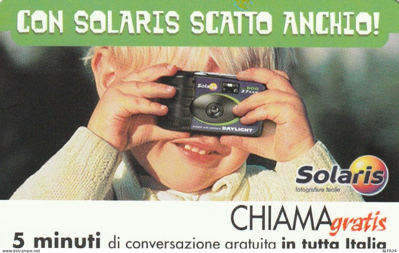 CHIAMAGRATIS MASTER/PROTOTIPO 111A SOLARIS  (CV1755 - Private-Omaggi