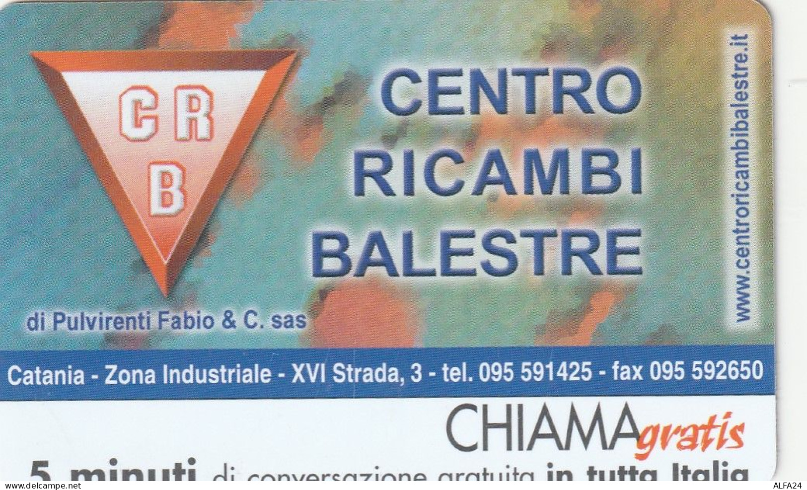 CHIAMAGRATIS MASTER/PROTOTIPO 447 CENTRO RICAMBI BALESTRE  (CV1749 - Private-Omaggi