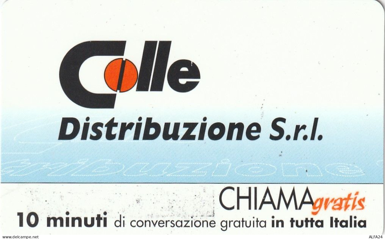 CHIAMAGRATIS MASTER/PROTOTIPO 249 COLLE  (CV1737 - Private-Omaggi