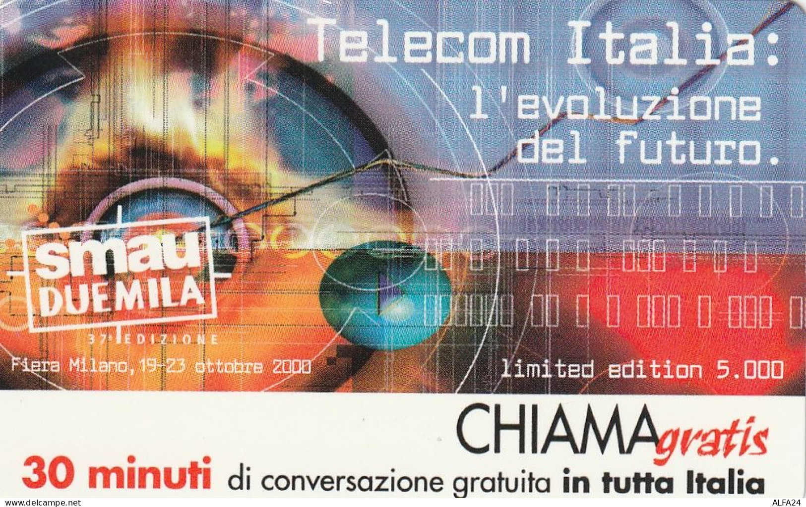 CHIAMAGRATIS MASTER/PROTOTIPO 38 SMAU 2000  (CV1664 - Private-Omaggi