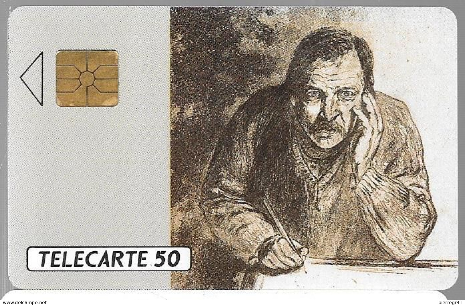 CARTE-PRIVEE-50U-GemA-D467/11/90-L ESTAMPE-R° Glacé-1000Ex-Neuve-TBE/LUXE - Privat