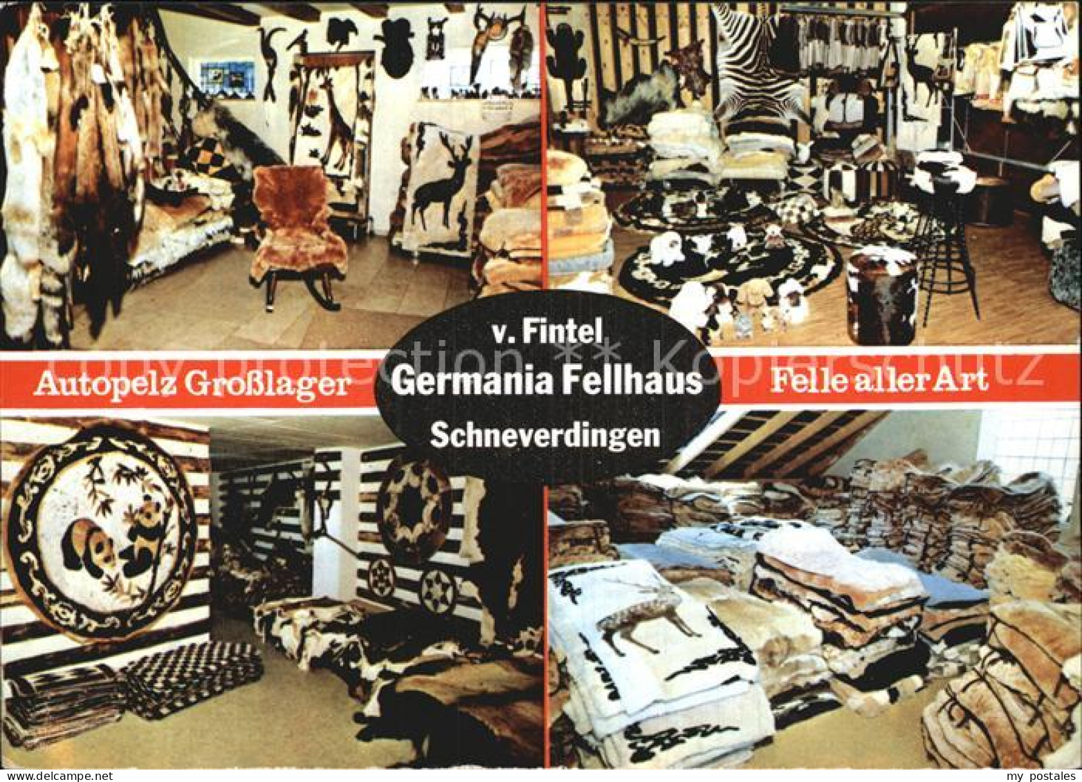 42600063 Schneverdingen Autopelz Grosslager Germania Fellhaus Von Fintel Schneve - Schneverdingen