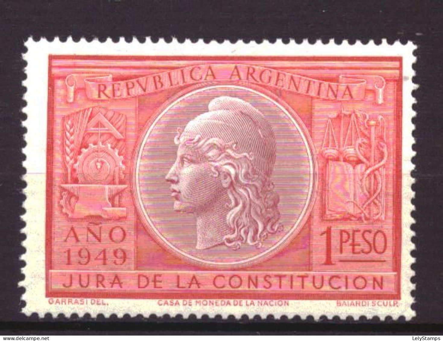 Argentinie / Argentina 566 MNH ** Constitution (1949) - Nuevos