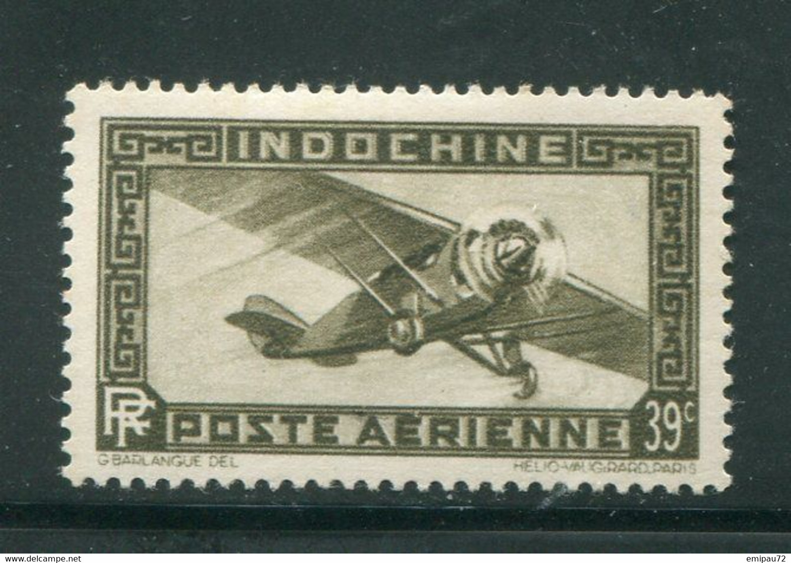 INDOCHINE- P.A Y&T N°18- Neuf Sans Gomme - Poste Aérienne