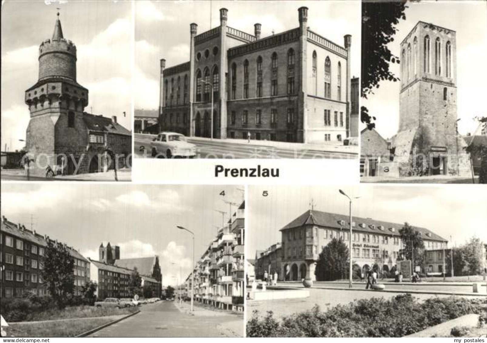 42599362 Prenzlau Mitteltor Kreisgericht Volkssternwarte Prenzlau - Prenzlau