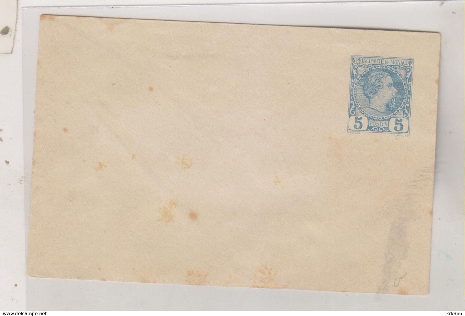 MONACO  Postal Stationery Cover - Postal Stationery