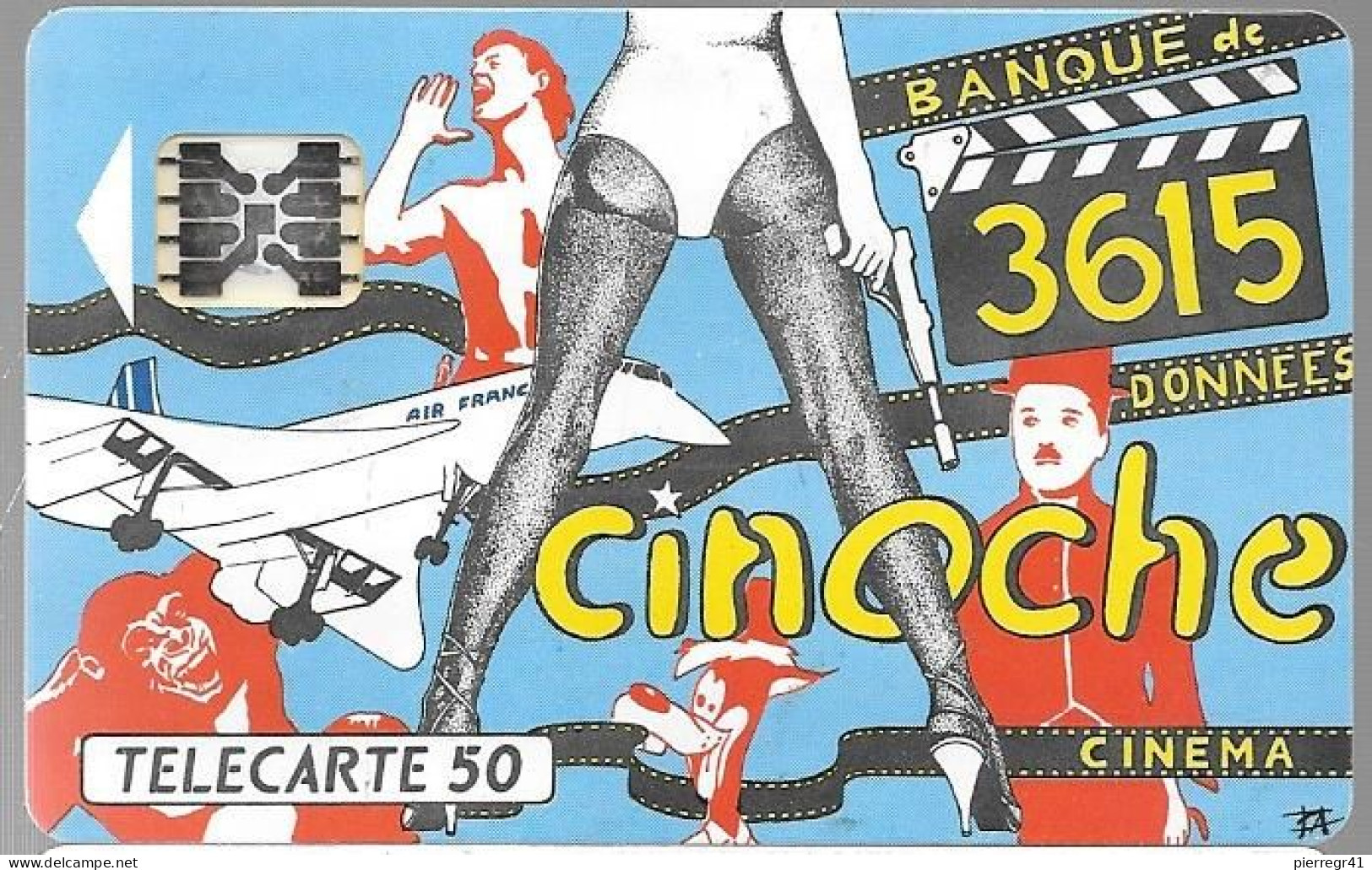 CARTE-PRIVEE-1990-D475-SC5Ab-36.15 CINOCHE-N°imp21296-1000ex-NEUVE-TBE/LUXE-RARE - Privat