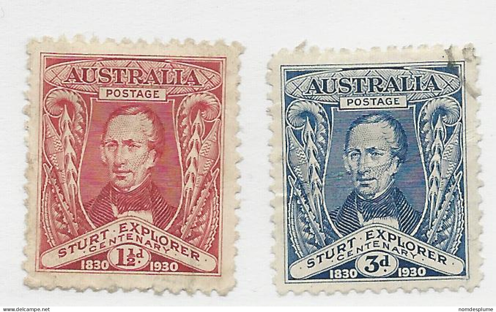 25883) Australia 1930 - Oblitérés