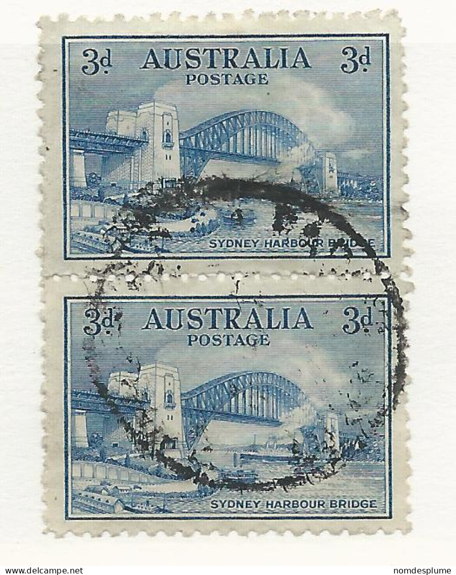 25895) Australia 1932 Sydney  Harbour Bridge  - Gebraucht