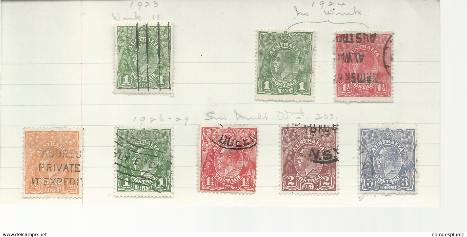 25900) Australia Collection - Used Stamps