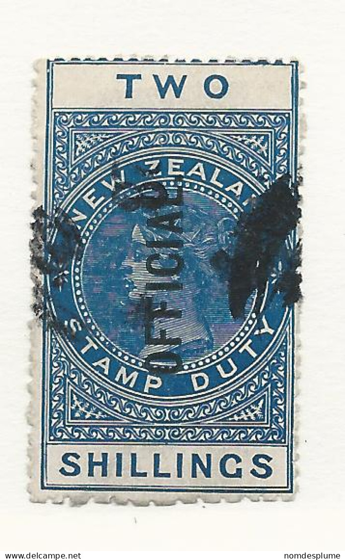 25910) New Zealand 1914 Official - Oficiales