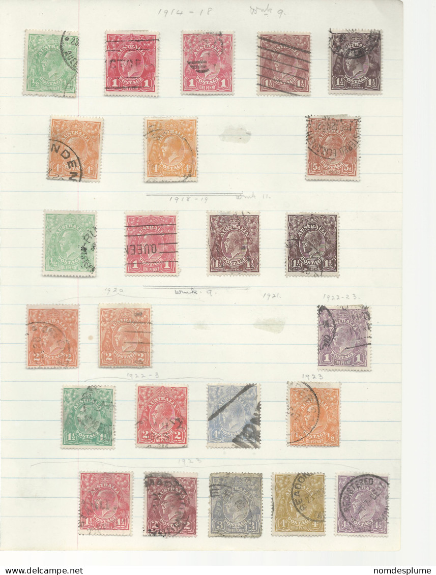 25901) Australia Collection - Used Stamps