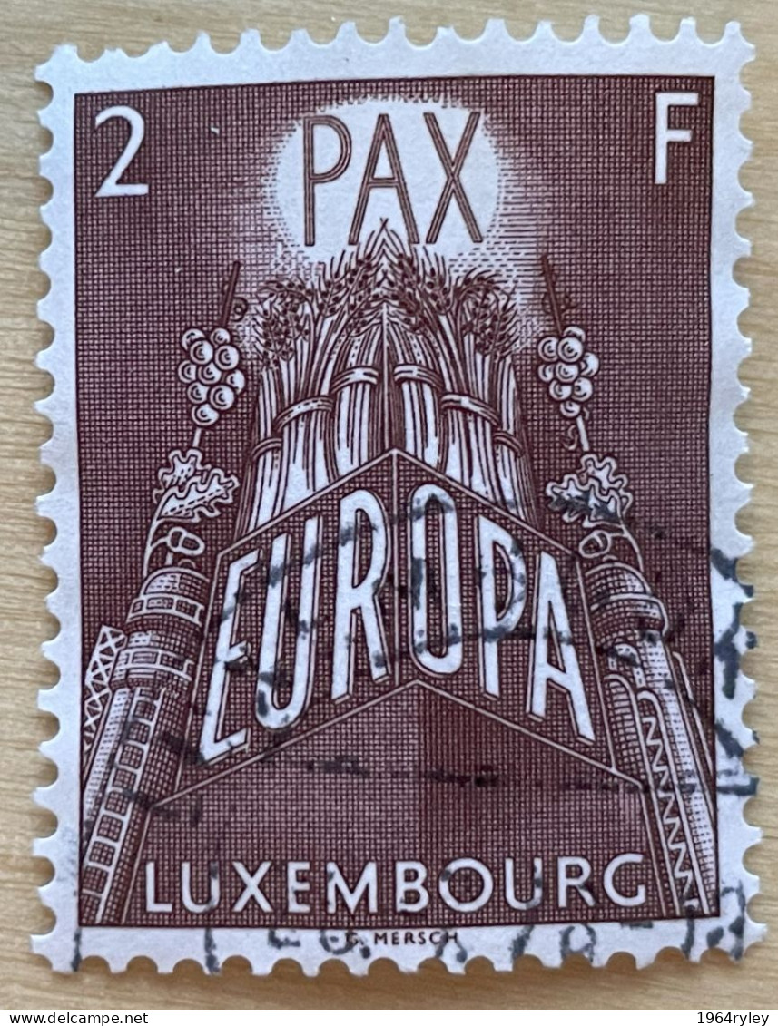 LUXEMBOURG - (0) - 1957 - # 572 - Gebruikt