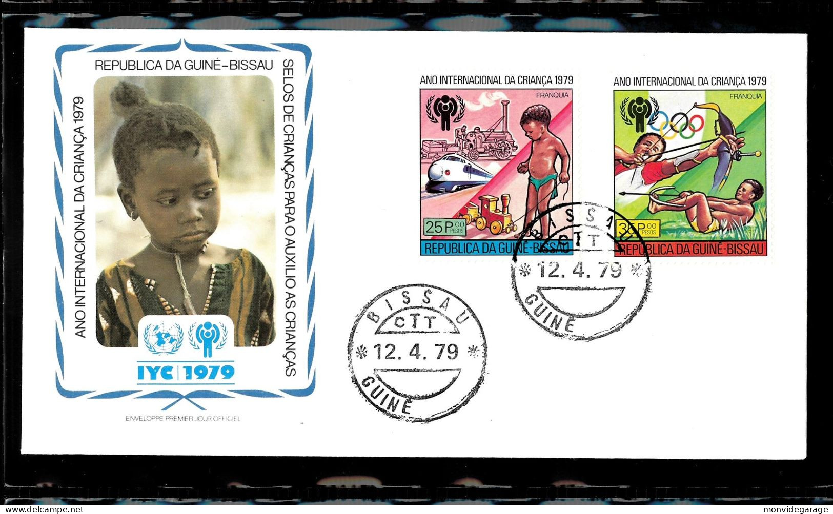 Républiqua Da Guine - Bissau - Année Internationale De L'enfant 1979 - Premier Jour - IJDK 011 - UNICEF