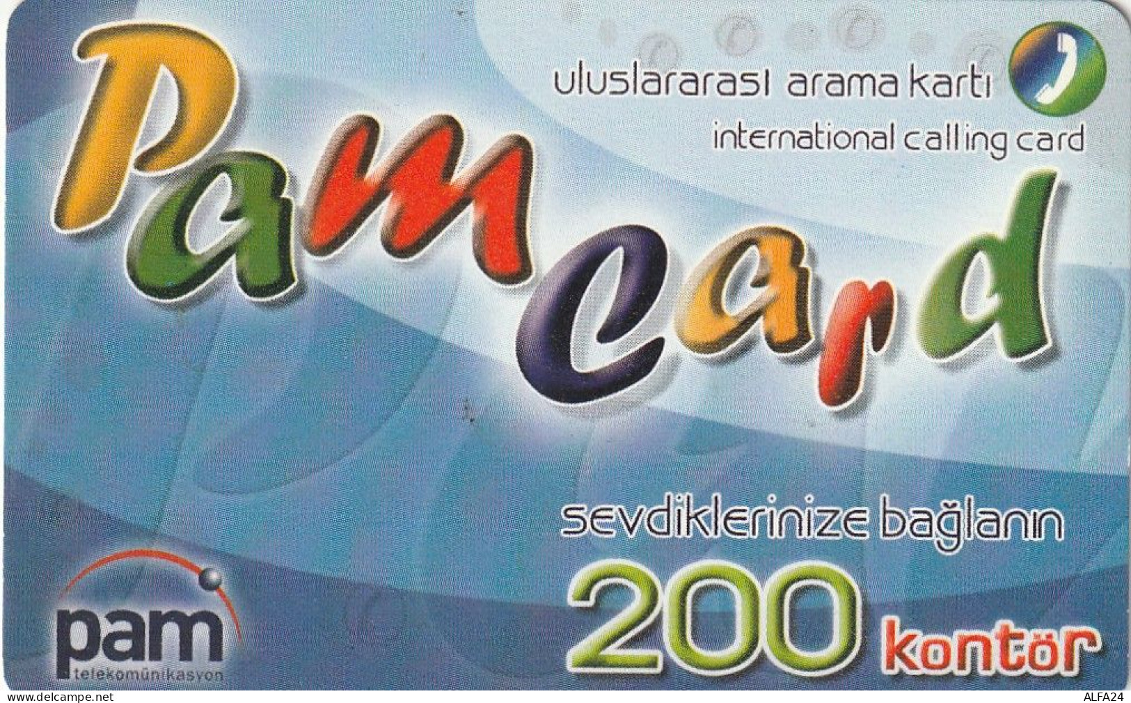 PREPAID PHONE CARD TURCHIA  (CV4184 - Turkije