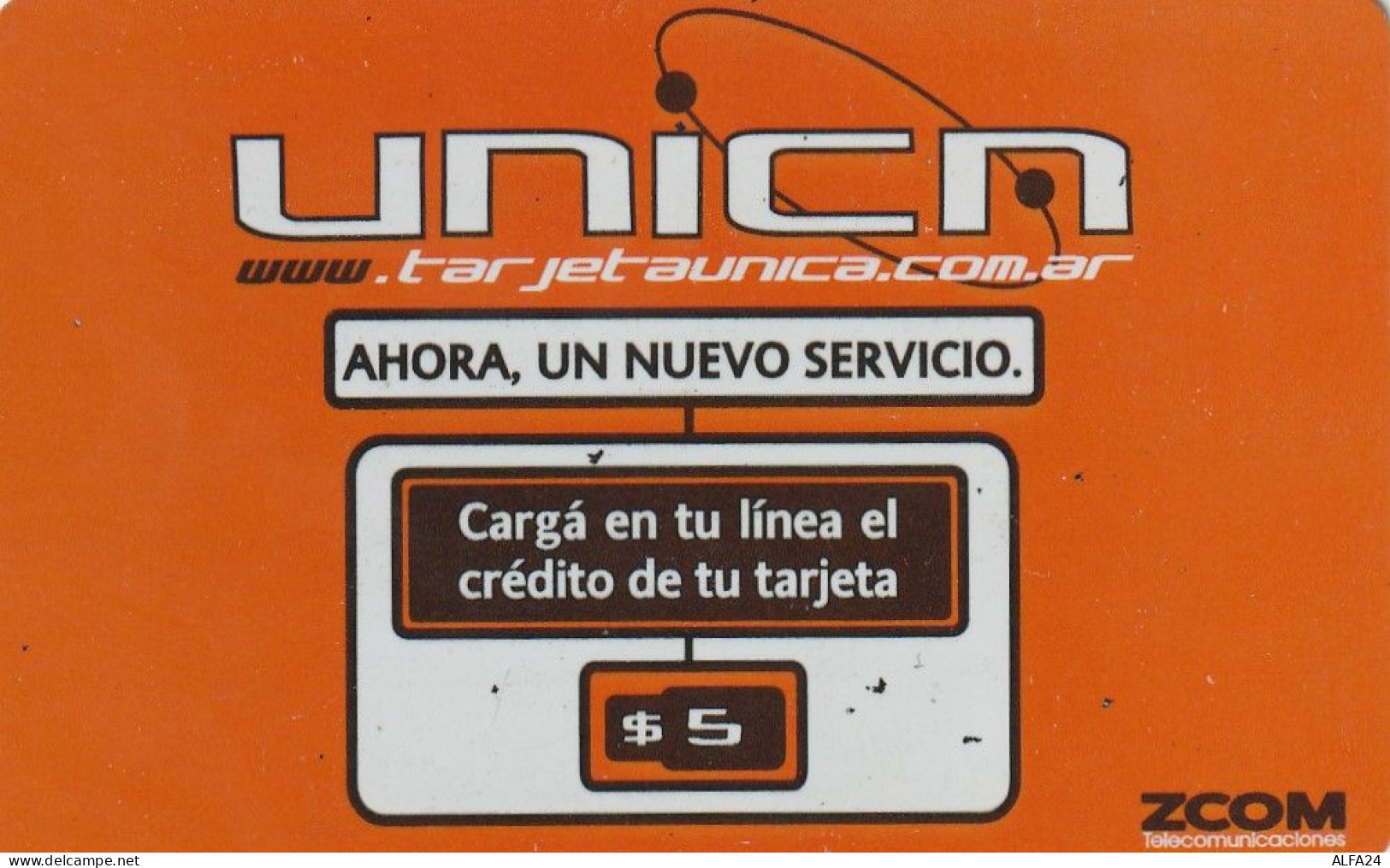 PREPAID PHONE CARD ARGENTINA  (CV4172 - Argentinië