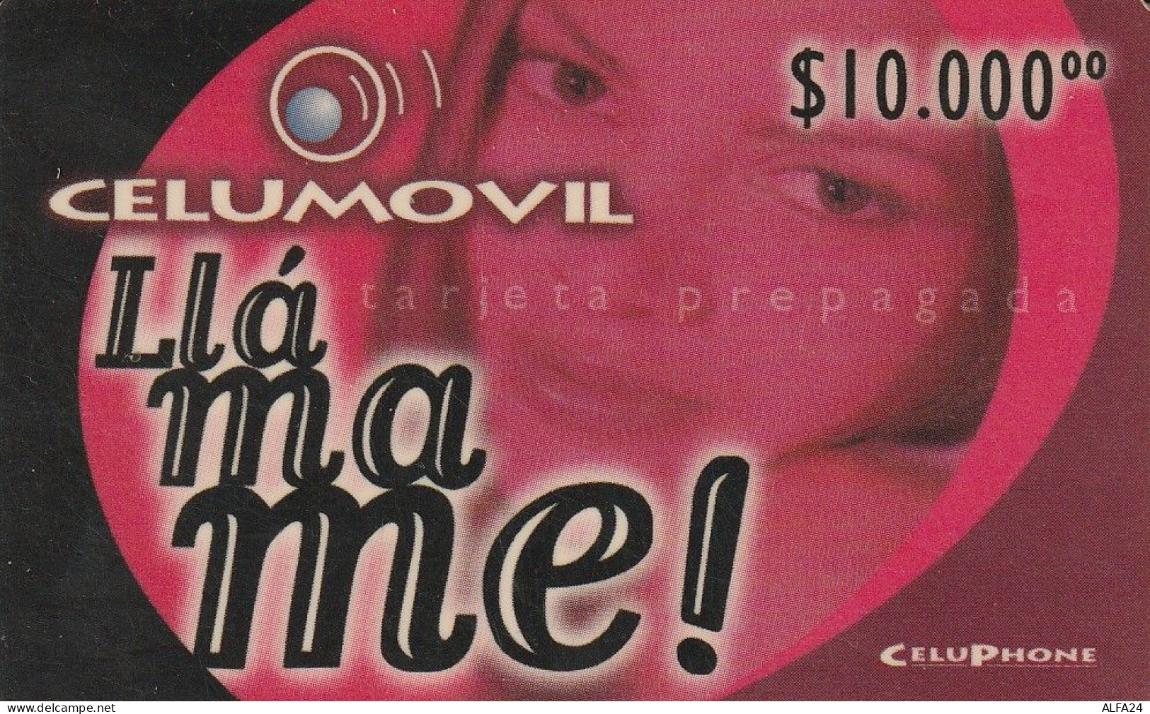 PREPAID PHONE CARD COLOMBIA  (CV4162 - Colombia