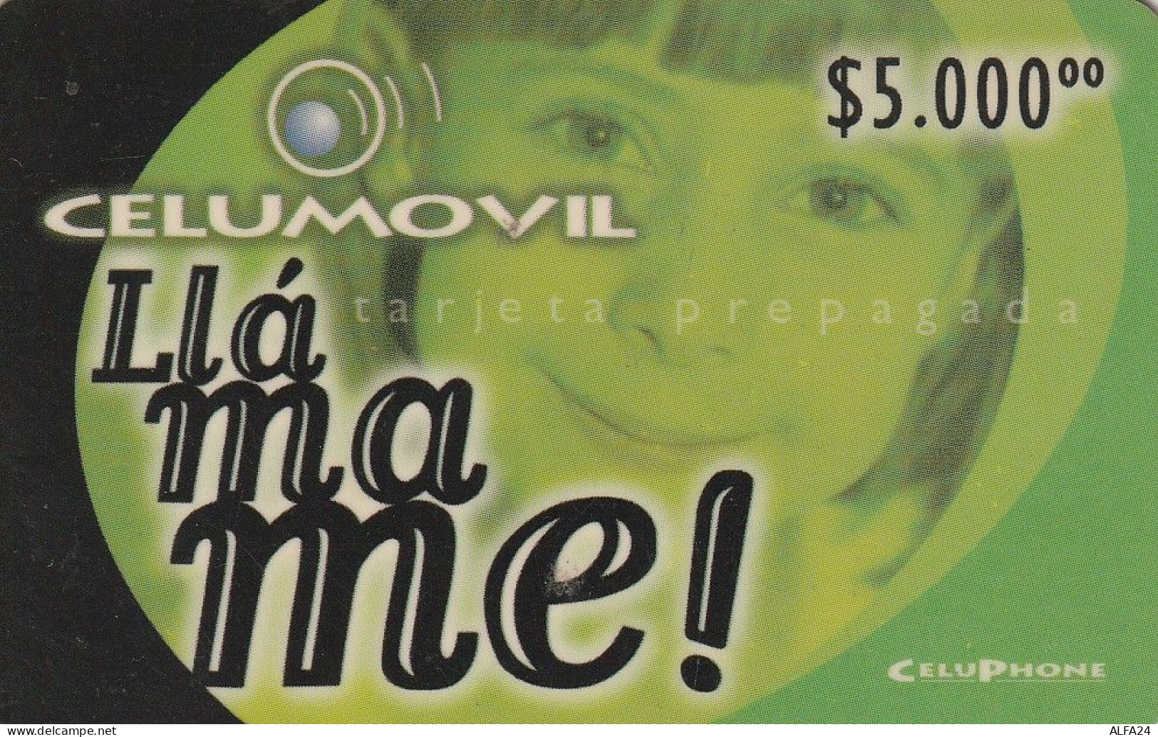 PREPAID PHONE CARD COLOMBIA  (CV4159 - Colombia